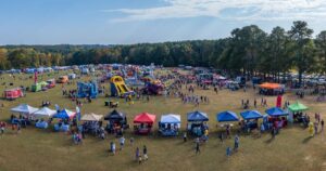 HollyFest featuring local artists, businesses, food vendors, children’s activities, and local entertainment, this free event is a Holly Springs tradition.