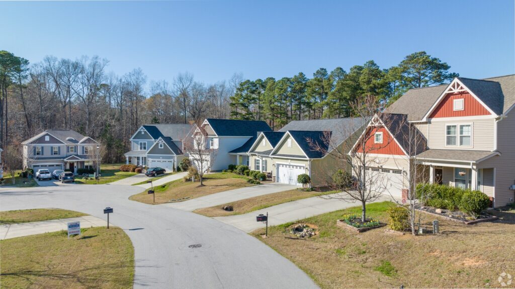 Clayton, NC neighborhood east of Raleigh