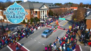 Holly Days Parade in Holly Springs